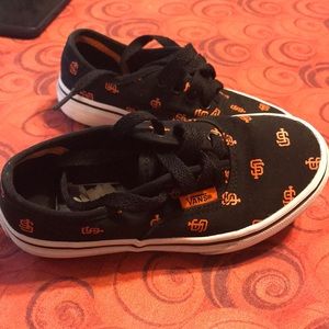 Kids SF Giants Vans